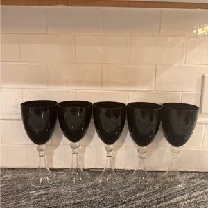 Set of 5 Dante by PIER 1 Wine Glass 8 3/4in